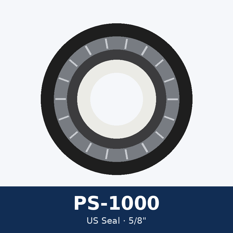 [USS-PS-1000] US Seal PS-1000 Pool Pump Shaft Seal 5/8"