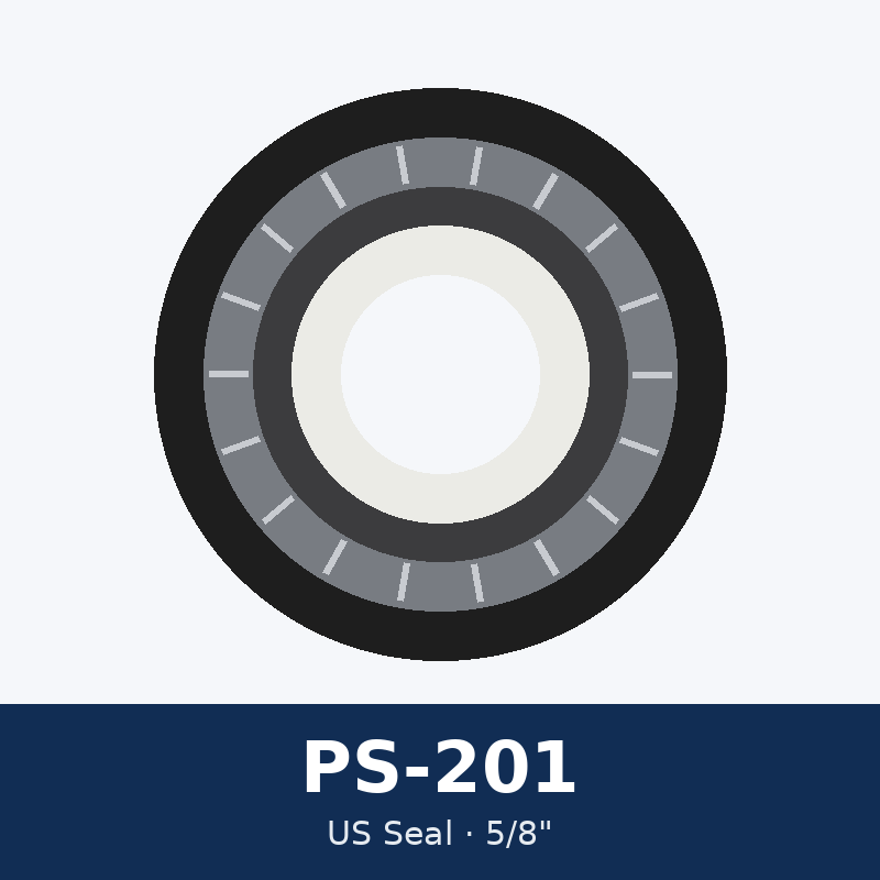 [USS-PS-201] US Seal PS-201 Pool Pump Shaft Seal 5/8"