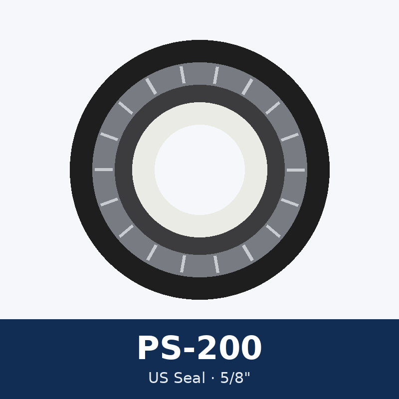 [USS-PS-200] US Seal PS-200 Pool Pump Shaft Seal 5/8"