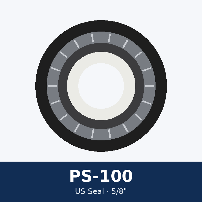 [USS-PS-100] US Seal PS-100 Pool Pump Shaft Seal 5/8"