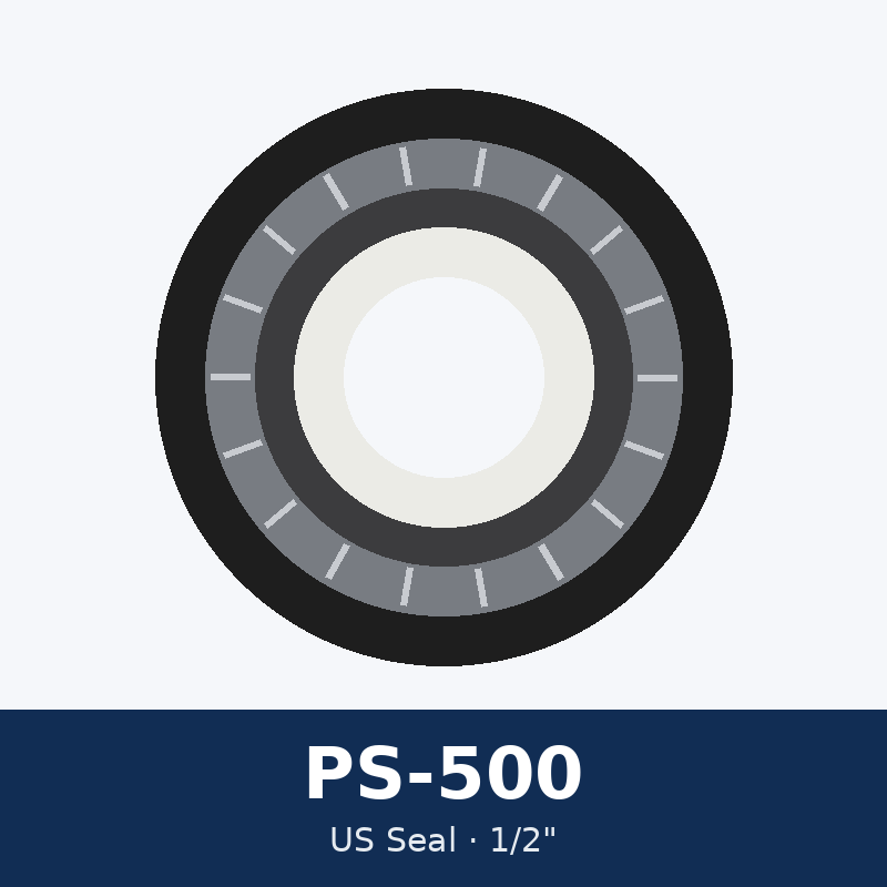 [USS-PS-500] US Seal PS-500 Pool Pump Shaft Seal 1/2"